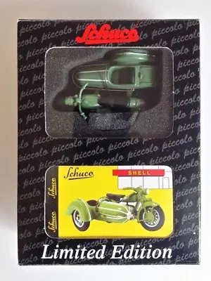 Schuco Piccolo Zündapp KS 601 + Steib S 350 Sidecar  Green Elephant  05062 BNIB • $63.13