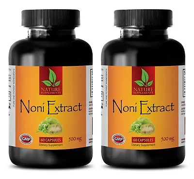 Anti-aging Men - NONI EXTRACT 500mg - Noni Gia Supplement - Immune Support 2 Bot • $35.25