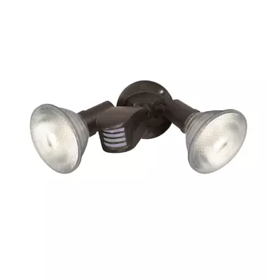 Nuvo Lighting 2 Light 10  Flood Light Swivel & Motion Sensor Bronze - SF76-503 • $59.99