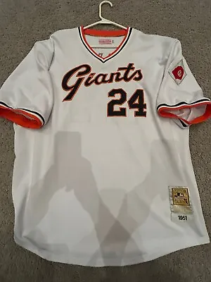 1951 Willie Mays Cooperstown Mitchell & Ness Jersey San Francisco Giants 56 • $70.85