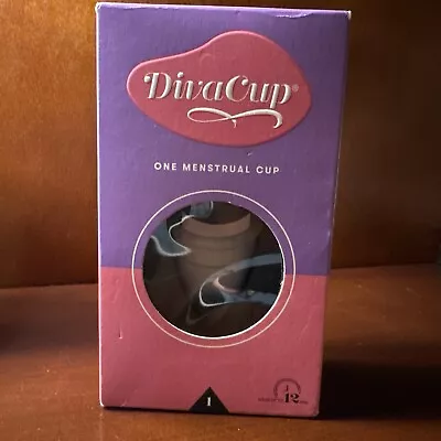 DivaCup Model 1 One Menstrual Cup BPA Diva Cup Menstruation Period • $9.95