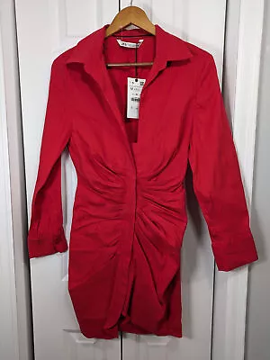 Zara NWT Women's Size Medium Dress Red • $35