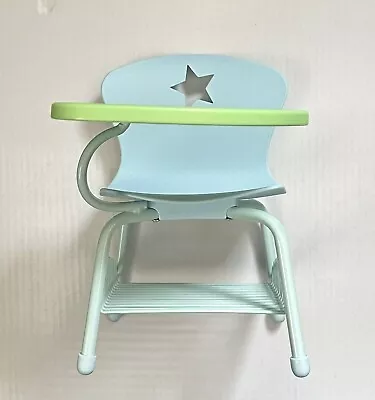 American Girl Doll School Desk Blue And Green Retired! • $12.99