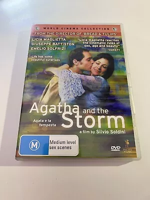 AGATHA AND THE STORM | DVD Region 4 | Silvio Soldini 2004 • $6.47