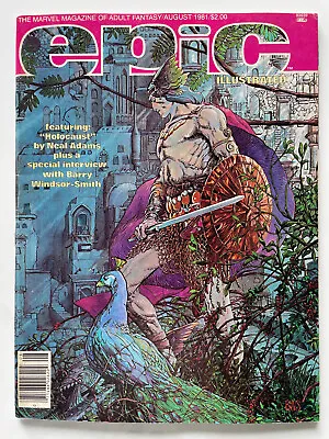 EPIC Illustrated Magazine Fantasy Sci-Fi #7 FN+ 1981 Marvel Comics Windsor-Smith • $9.99