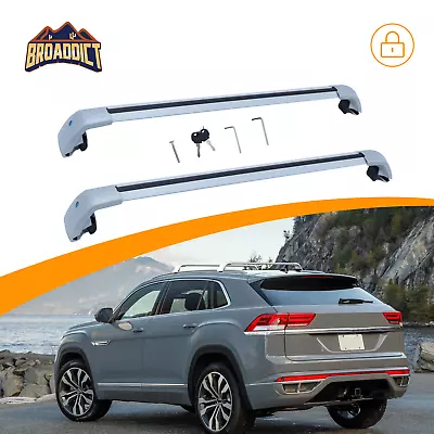 165lbs Roof Rack Cross Bars Fit For VW Volkswagen Atlas Cross Sport 2020-2023 • $119