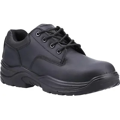 Magnum Sitemaster Low S3 Black Leather Composite Work Safety Shoes #M810030 • £59.85