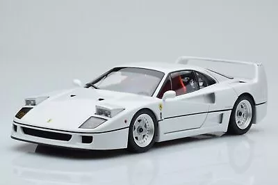 08416PW-G Ferrari F40 Pearl White Kyosho 1/18 • £396.98