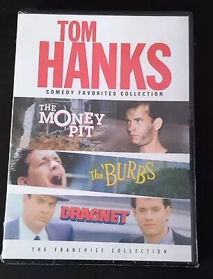 Tom Hanks Comedy Favorites Collection DVD Money Pit Burbs Dragnet Triple Feature • $8.13