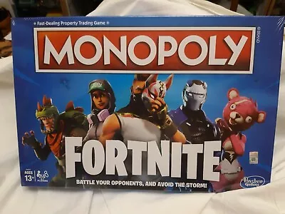 New Monopoly Fortnite Edition Board Game 2018 Version - New Factory Sealed • $29.95