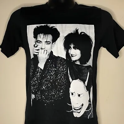 Robert Smith & Siouxsie & The Banshees Goth New Wave The Cure 80s T-shirt • $15.99