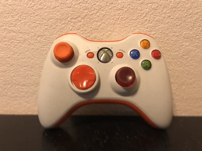 $22.95 • Buy OEM White Microsoft Xbox 360 Wireless Controller Genuine Custom Buttons