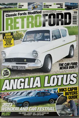 Retro Ford Magazine - Issue 212 November 23- ANGLIA LOTUS • £8.99