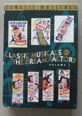 Classic Musicals The Dream Factory - Volume 2 - DVD Collection - 7 Movies Total • $13.99