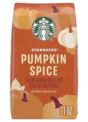 $18.99 • Buy Starbucks Seasonal Pumpkin Spice Ground Coffee 11oz Limited Edition
