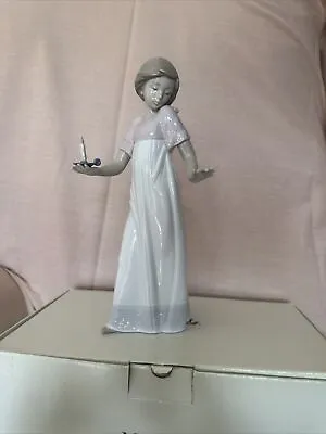 £0.99 • Buy Lladro NAO “To Light The Way” Girl Porcelain Collectible Figurine HandMade Spain
