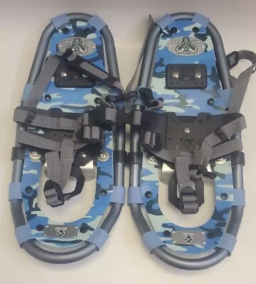 Yukon Charlie's  Winter System Mtn Mountain Goat 7 X 16 Snowshoes Blue • $25