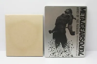 METAL GEAR SOLID SNAKE EATER Premium DVD & GUNS OF THE PATRIOTS LIMITED Blu-ray • $68.57