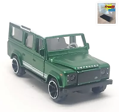 Majorette Land Rover Defender 110 Green / White Roof & Interior  3  No Package • $15.95