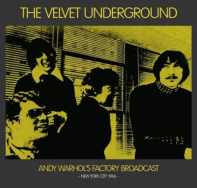 VELVET UNDERGROUND ANDY WARHOLS FACTORY BROADCAST NEW YORK CITY 1966 2x VINYL • £18.99