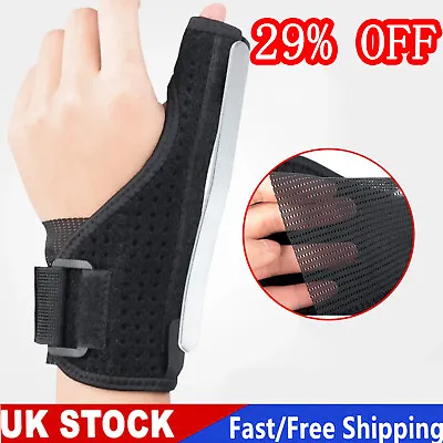 £4.45 • Buy Thumb Support Spica Splint Brace - Stabiliser For Arthritis Tendonitis Pain