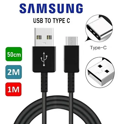 For Samsung Charging Cable USB Type C Cable Galaxy S8 S9 S10 S20 S21 S22 Note 10 • £3.55