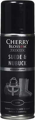 £6.55 • Buy Cherry Blossom Suede & Nubuck Renovator Spray Shoe Treatments And Polishes Black