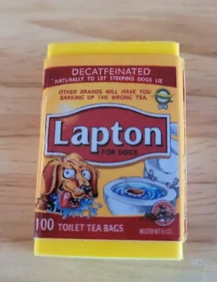 Topps Wacky Packages Erasers Series 1 #13 Lapton Lipton • $2.99