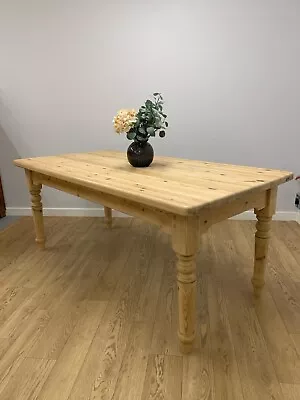 Farmhouse Pine Dining Table Seats  6-8 • £395