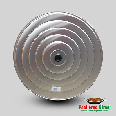 50cm Aluminium Paella Pan Lid - Fits 46cm & 50cm Pans • £24.99