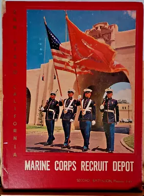 Marine Corps Recruit Depot San Diego Yearbook Second Battalion Platoon 241 • $45