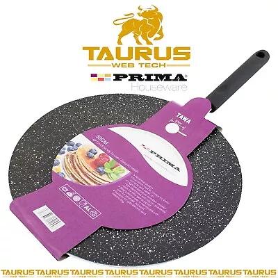 30 Cm DOSA TAWA Non Stick Crepe Pan New Roti Pancake INDUCTION Home Kitchen UK • £14.95