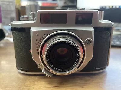 Chiyoko Rokkor Minolta  A-2”Optiper MX 35MM Camera With Leather Case • $75
