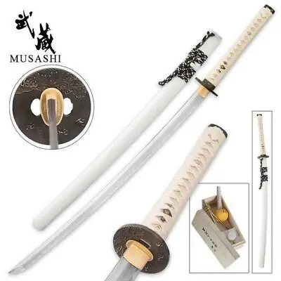 Musashi Sokojikara Falcon Katana 43  Samurai Sword With Scabbard Collectible • $375