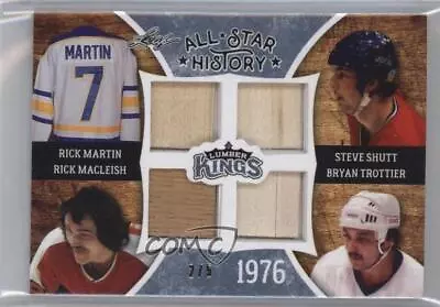 2016 Leaf Lumber Kings All-Star History Platinum /5 Rick Martin Steve Shutt HOF • $56.89