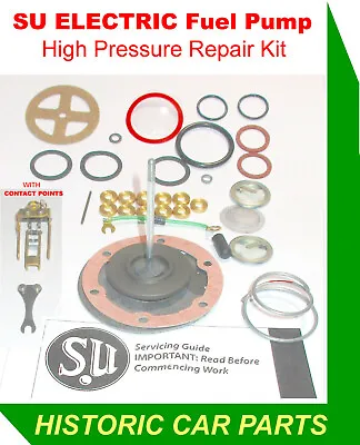 REPAIR KIT For SU  ELECTRIC  (CONTACT POINTS) FUEL PUMPS For MGB MGBGT 1962-80 • $82.16