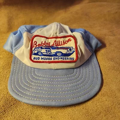 Vintage Bobby Allison #15 NASCAR  Trucker Hat 1978 Bud Moore Snapback Hat  Cap • $54.20