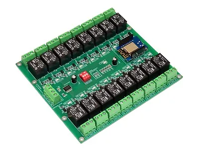 16 Channel Relay Module WIFI I2C ESP8266 Module Smart HOME IOT WEBPAGE PCF8575 • $50.95