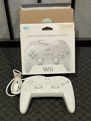 Classic Controller Pro- Wii Remote - Nintendo - Genuine With Box- Snes Nes Mini • $90