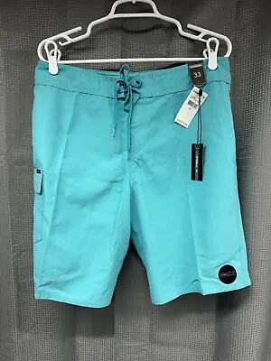 O'Neill Men's Santa Cruz Solid Mid-Length 21  Boardshorts Swim Trunks Size 33  • $19.99