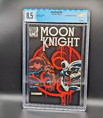 CBCS 8.5 Moon Knight #30 🔑 Comic ✨ • $85