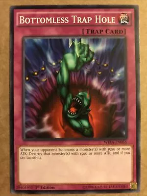 (M/NM) - Bottomless Trap Hole - WIRA-EN056 - Common - 1st Edition YuGiOh • $0.99