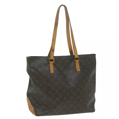 LOUIS VUITTON Monogram Cabas Mezzo Tote Bag M51151 LV Auth Fm3134 • $240