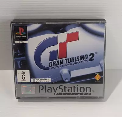 Gran Turismo 2 PS1 Game G PAL Complete Manual 1999 Sony Play Station • $29.95