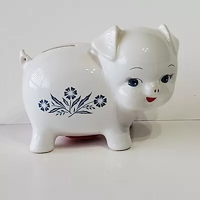 Corningware Piggy Bank Cornflower England Vintage  • $157.99