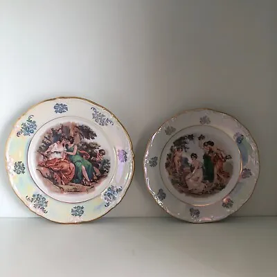 Set Of 2 Plates. Vintage 1968-1987 Kahla Made In GDR Porcelain Madonna Design • $45