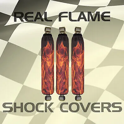 $27.49 • Buy Yamaha Rhino Set Of 4 Shock Cover Real Flame ATV Shock Cover
