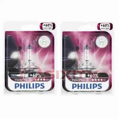 2 Pc Philips Low Beam Headlight Bulbs For Toyota Celica MR2 Spyder 2000-2006 Wz • $30.53