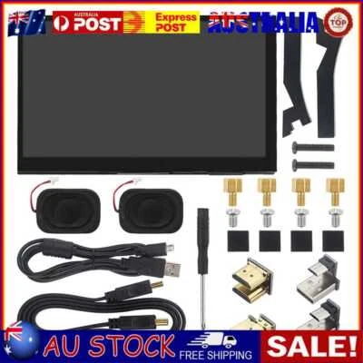 $82.49 • Buy 7 Inch IPS Touch Screen HDMI-Compatible Display Module For Raspberry Pi 4B/3B