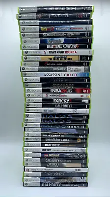 $8.99 • Buy XBOX 360 Game Lot; YOU CHOOSE! Buy More & SAVE!
